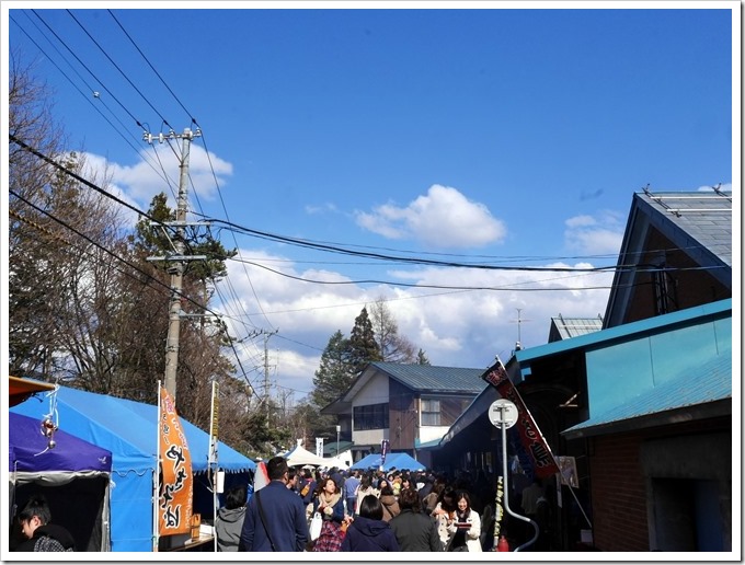 北海道の春一番、2016年くりやま老舗まつり、4月9日、10日で今年も3万人の楽しい賑わい