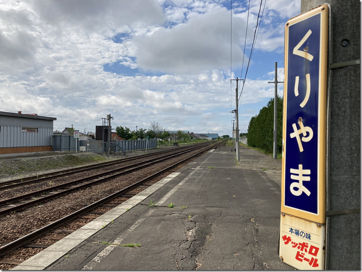 ついに、本日JR栗山駅から小林酒造まで徒歩での所要時間が明らかになった。